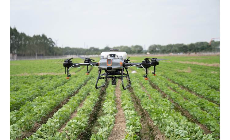 DJI AGRAS T10 Compatible with T10 Spreading System 3.0 for fertilizer, feed, and seeds (sold separately)