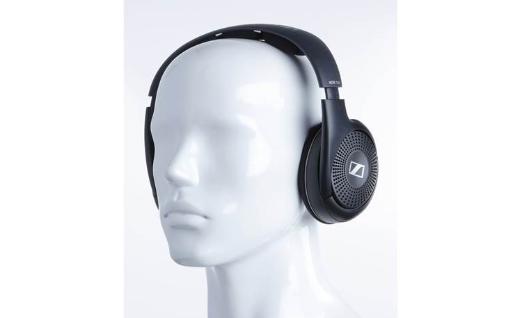 Sennheiser RS 135-9 Mannequin shown for fit and scale