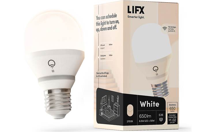 LIFX White Bulb (650 lumens) Front