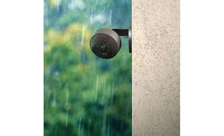 Logitech® Circle View Camera Camera is weather-resistant for outdoor use
