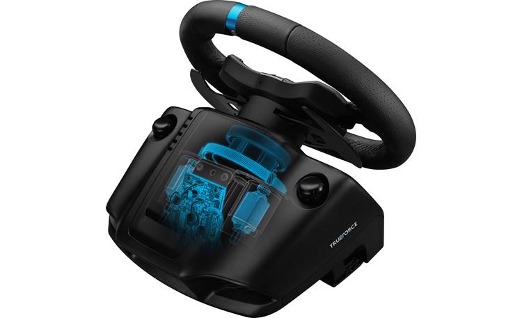 Logitech G G923 (PlayStation®) Closed-loop motor provides accurate torque to match the game's physics