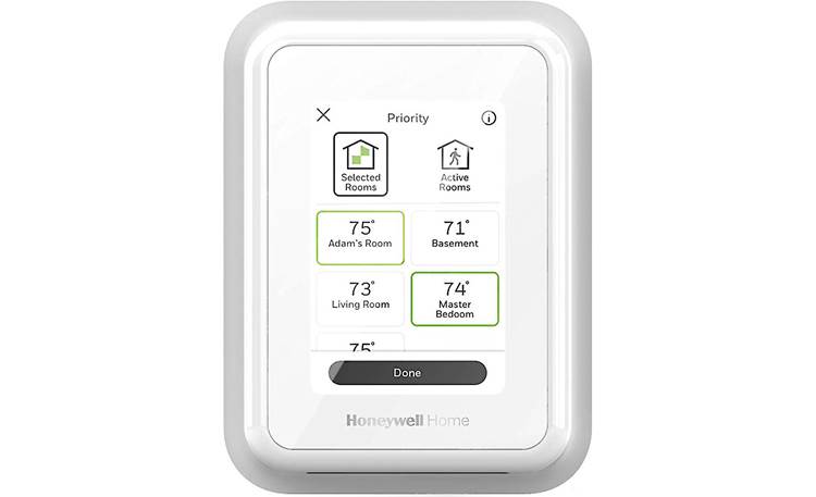 Honeywell T9 Smart Thermostat with Smart Room Sensor Monitor other rooms with sensors