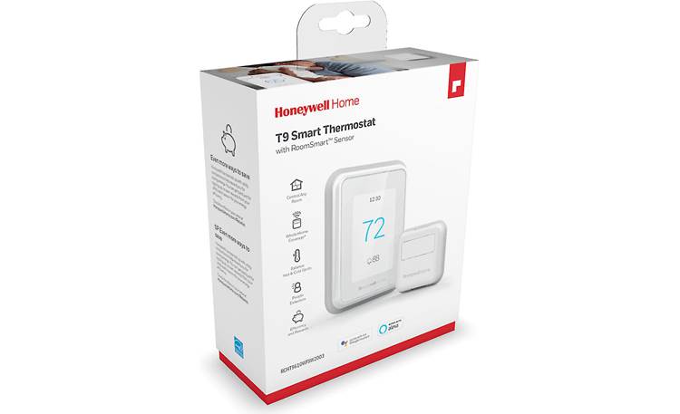 Honeywell T9 Smart Thermostat with Smart Room Sensor Thermostat and sensor in one box