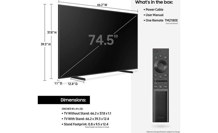 Samsung QN75LS03A 75