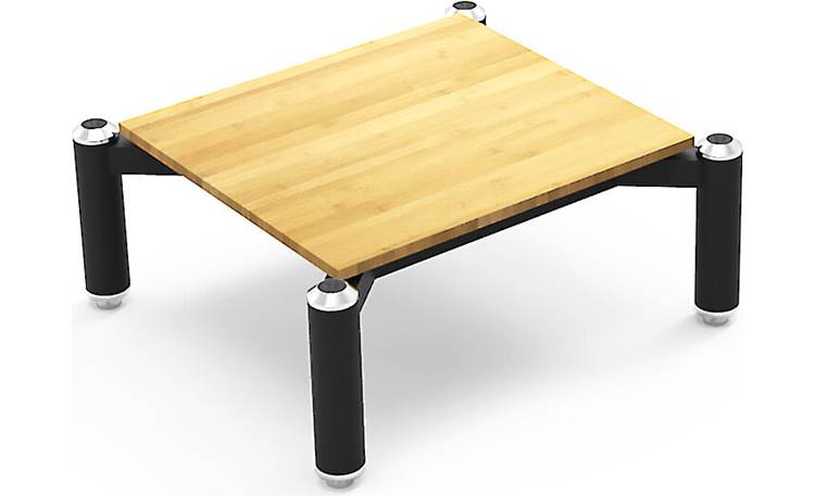 Norstone Designs Spider 2 Shelf Bamboo Component Shelf For Norstone Spider Modular Shelf System At Crutchfield