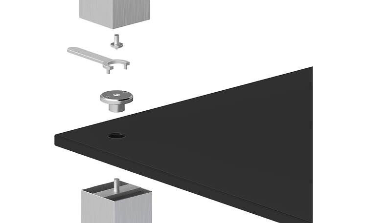 NorStone Designs Square HiFi Pillar support detail
