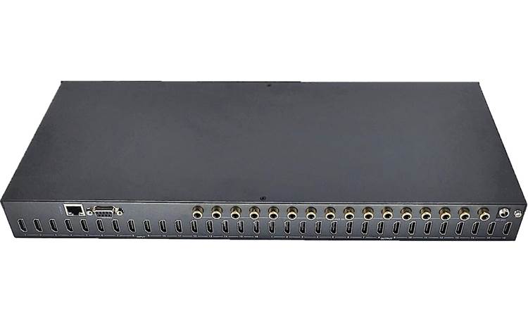 Simplified MFG M1616 Rear-panel connections