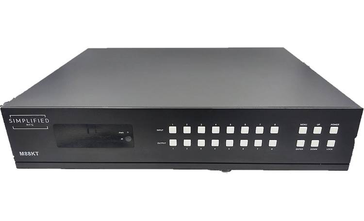 Simplified MFG M88KT Matrix front-panel controls and display