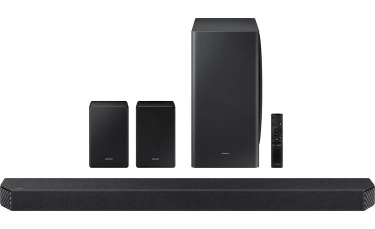 Modregning Skifte tøj dagsorden Samsung HW-Q950A Powered 11.1.4-channel sound bar and wireless subwoofer  system with Wi-Fi, Bluetooth®, Apple AirPlay® 2, Dolby Atmos® and DTS:X at  Crutchfield