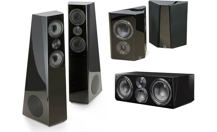 SVS Ultra Tower 5.0 Home Theater Speaker System Ultra tower, center and surround speakers in this system