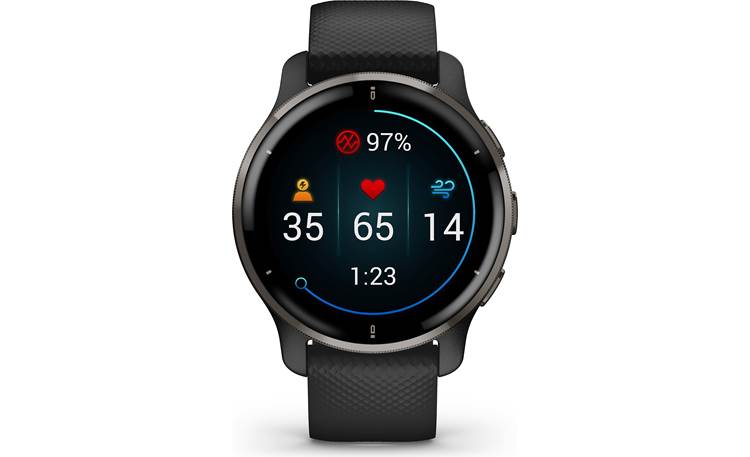 Garmin Venu 2 Plus Smartwatch (Slate with Black band) GPS 