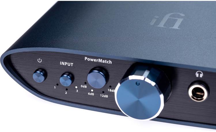 iFi Audio ZEN CAN Signature MZ99 Gain switch and old-school volume dial 