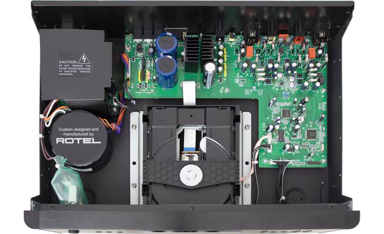 Rotel RCD-1572 MKII The MkII features an upgraded DAC and improved internal circuitry