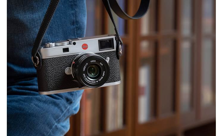 Leica M11 (no lens included) Shown with lens and carrying strap (sold separately)