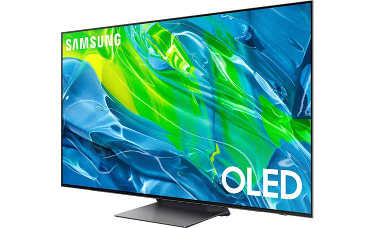 Samsung QN55S95B The self-illuminating Quantum HDR OLED (Quantum Dot Organic Light Emitting Diode) display panel produces infinite picture contrast and absolute black