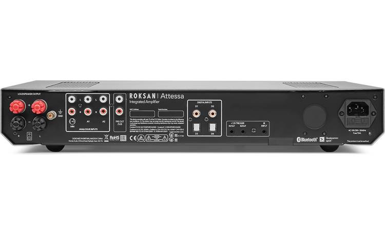 Roksan Attessa Integrated Amp Back