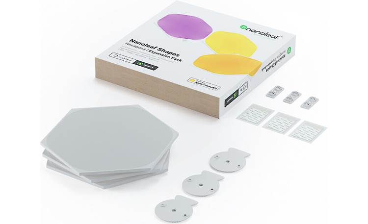 Nanoleaf Shapes Smarter Kit and Expansion Bundle Included expansion packs get power and Wi-Fi connection from the base kit