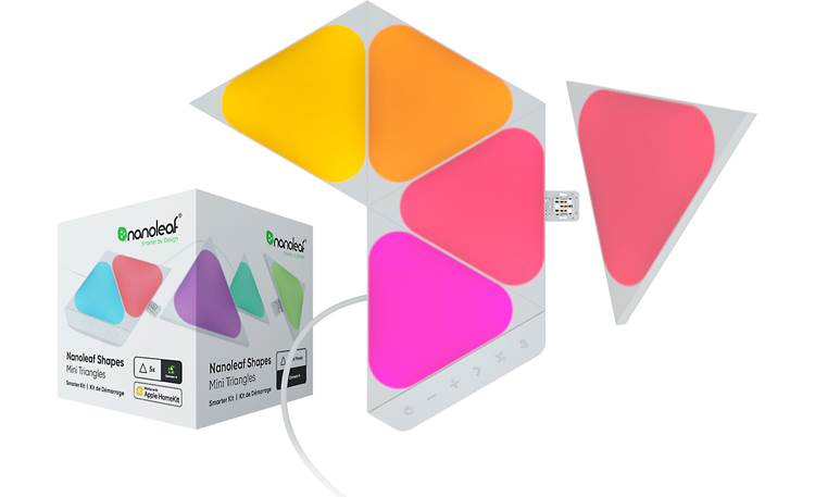 Nanoleaf Shapes Mini Triangles Smarter Kit Front