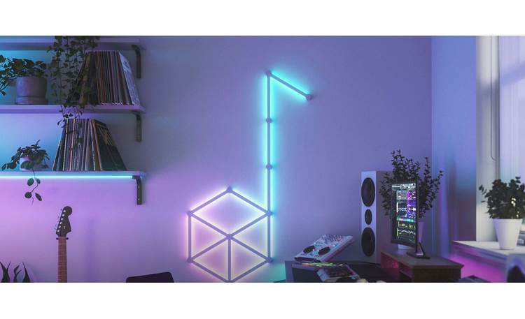 Nanoleaf Lines Expansion Pack The power supply from your base kit can support up to 18 total bars (sold separately)
