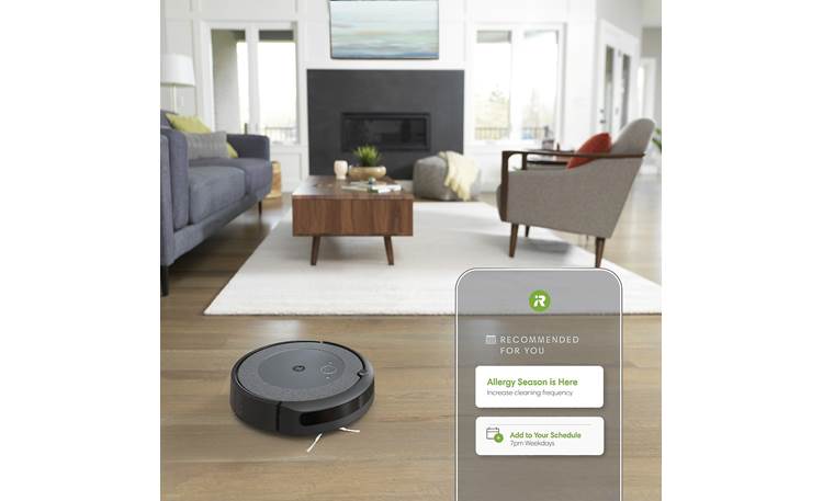 iRobot Roomba i3 EVO Can make smart cleaning schedule recommendations