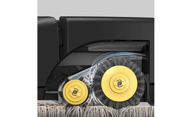 iRobot Roomba 694 Side view of the roller brushes
