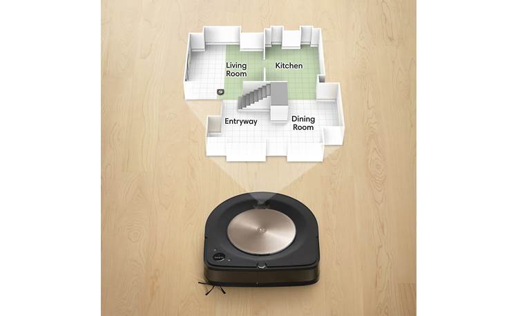 iRobot Roomba S9+ with Clean Base® Creates a detailed map of your floor plan and lets you tell it exactly where and when to clean