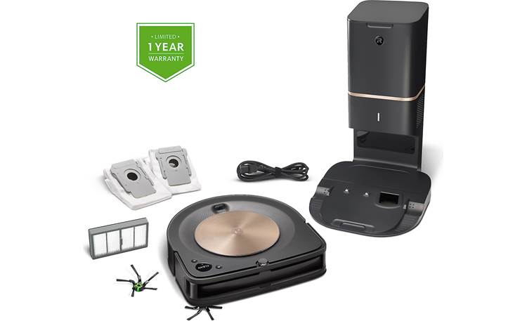 iRobot Roomba S9+ with Clean Base® Show with included accessories