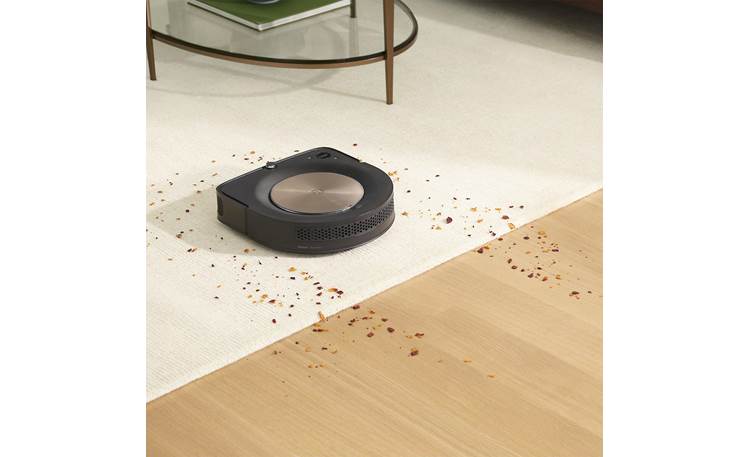 iRobot Roomba S9+ with Clean Base® Automatically adjusts for hard floor and carpet on the fly