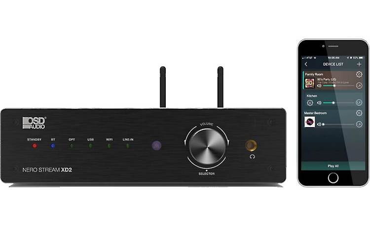 OSD Nero Stream XD2 Shown with included remote
