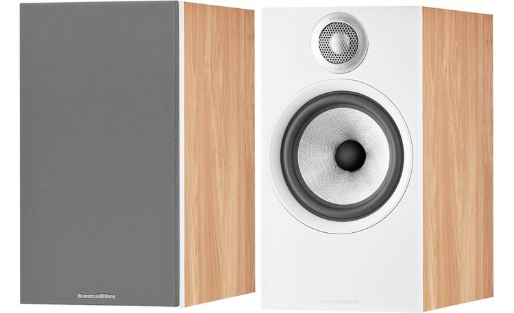 Bowers & Wilkins 606 S2 Anniversary Edition (Oak/White) Bookshelf speakers  at Crutchfield