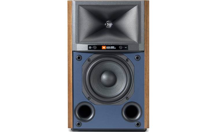 JBL 4305P Studio Monitors Front view of primary speaker without grille