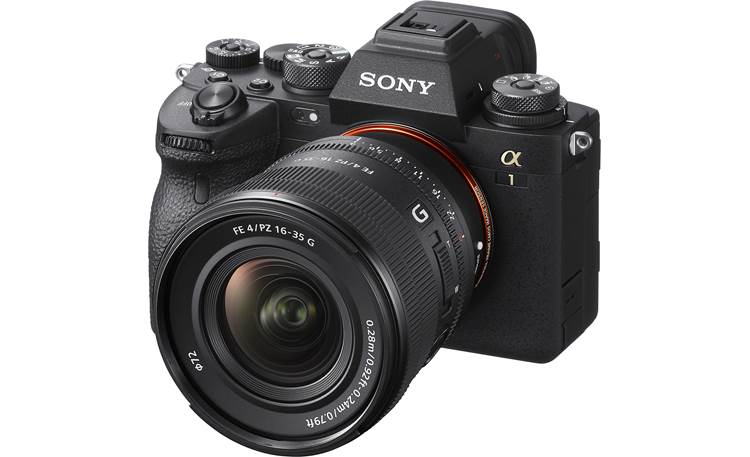 Sony FE PZ 16-35mm f/4 G Shown mounted on a Sony A1 (sold separately)