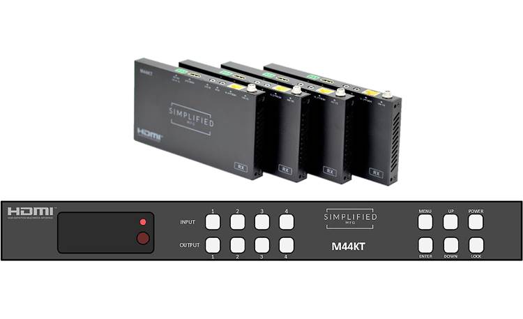 Simplified MFG M44KT Matrix and four included receivers