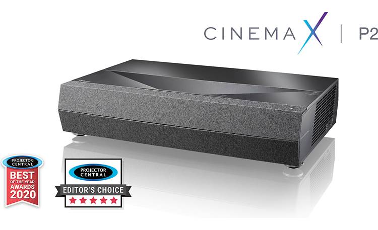 Optoma CinemaX P2 Ultra Short Throw Projector (Black) 4K laser