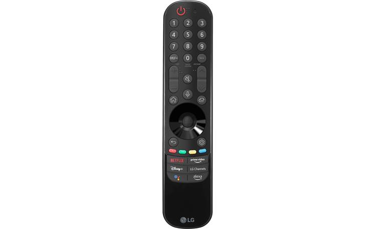LG 50NANO75UQA Includes Magic Remote with motion controls and voice control mic