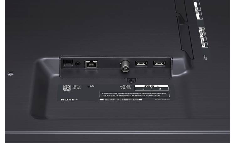 LG 65QNED80UQA Ethernet port for the fastest, most secure internet connection