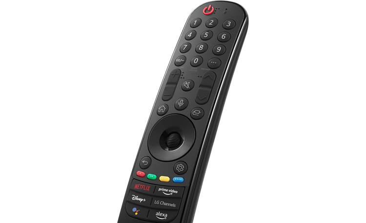 LG 75NANO75UQA Dedicated buttons for streaming services like Netflix