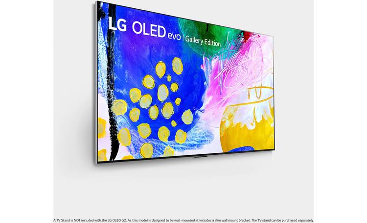 LG OLED77G2P Angle (left)
