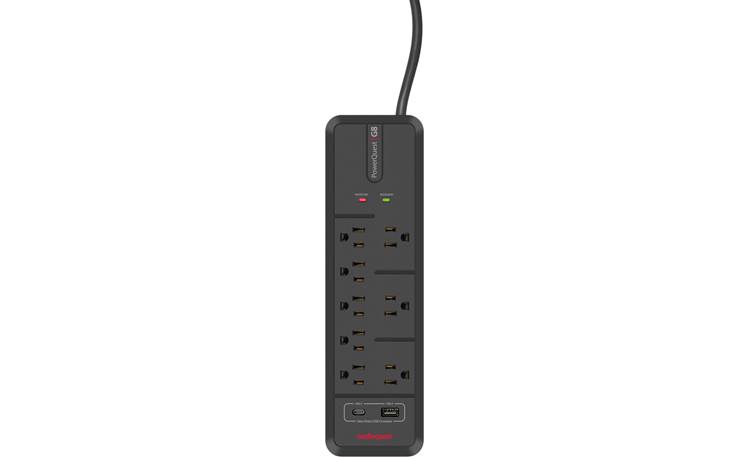 AudioQuest PowerQuest G8 Three outlets are spaced out for larger plugs; quick-charging USB-A and USB-C ports