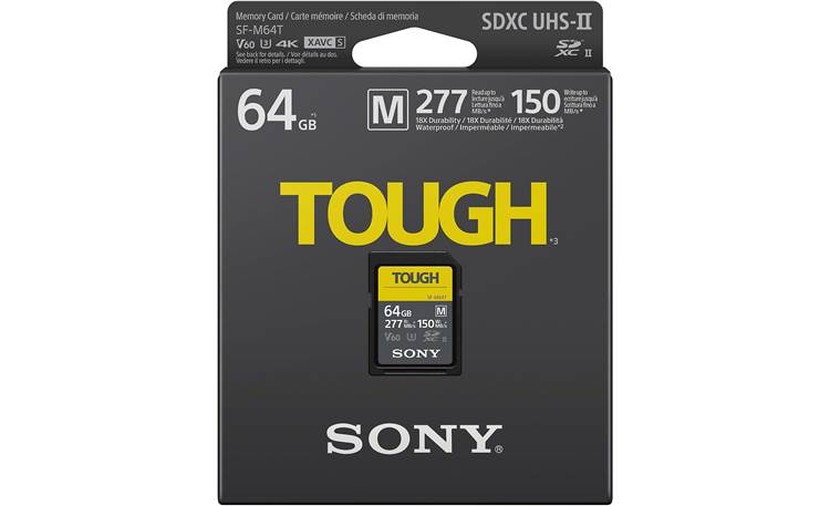Sony SF-M Series TOUGH SDXC Memory Card Other