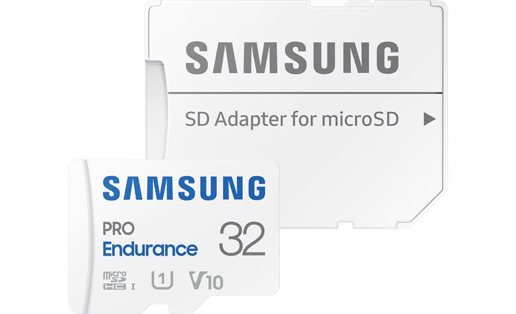 Samsung PRO Endurance microSDHC Memory Card Front