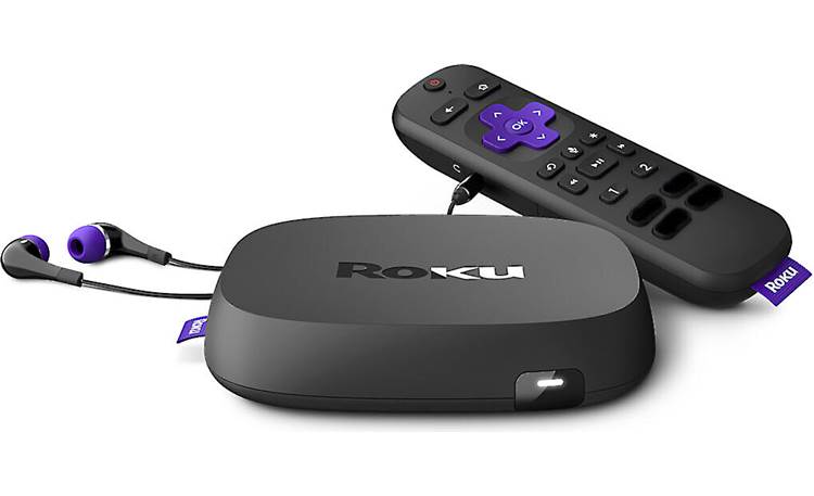 Roku Ultra 4800R Roku's fastest, most powerful player delivers streaming movies, shows, sports, and music to your TV (includes earbuds)
