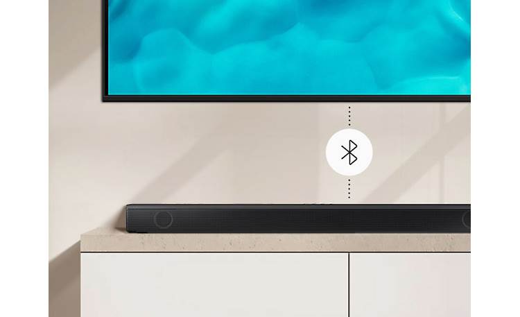Samsung HW-B550 Connects via Bluetooth to select Samsung TVs