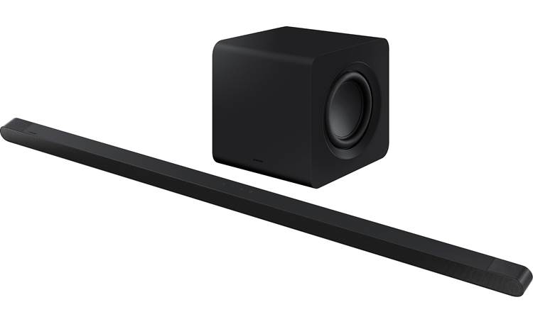 Doen Merchandiser pastel Samsung HW-S800B Powered 3.1.2-channel sound bar and wireless subwoofer  system with Wi-Fi, Dolby Atmos®, and DTS:X (Black) at Crutchfield