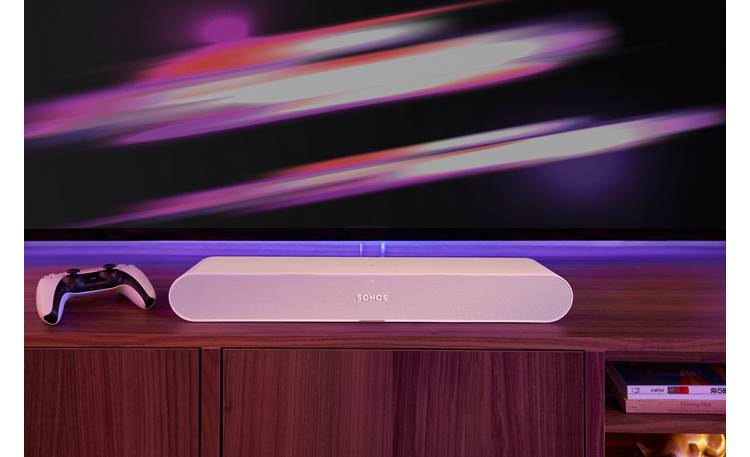 Sonos Ray 4.0 Home Theater Bundle Slim design fits under most TVs