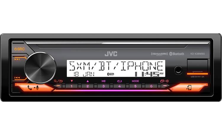 JVC KD-X38MBS This tough receiver delivers great sound, even in the outdoors