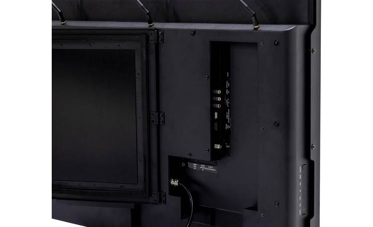 Furrion Aurora® FDUF50CSA A/V connections stash away in a sealed compartment