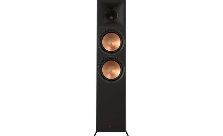 Klipsch Reference Premiere RP-8000F II Front, shown with magnetic grille removed