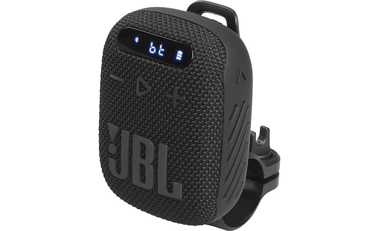 JBL Wind 3 Portable Bluetooth® speaker and FM tuner for bike handlebars Crutchfield