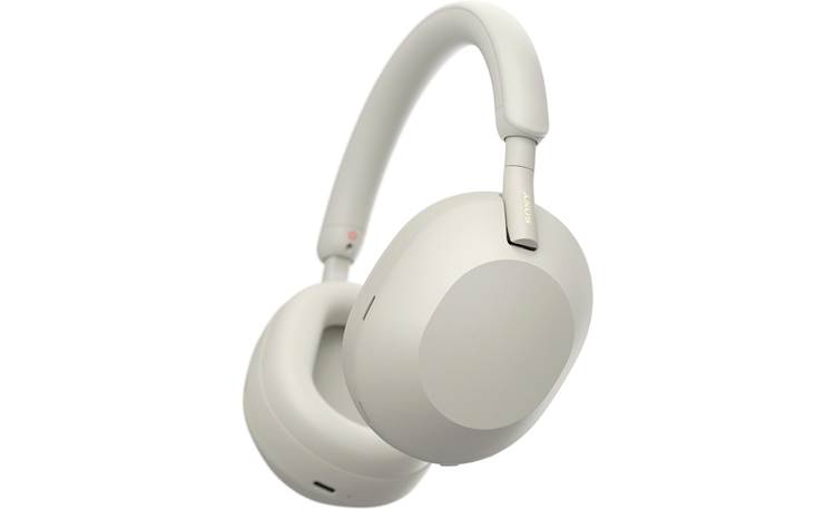 Sony WH-1000XM5 Wireless Closed-Back Over-Ear Noise Cancelling  Headphones,Silver WH1000XM5/S